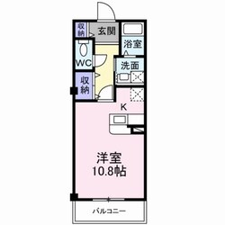 プレステージⅠの物件間取画像